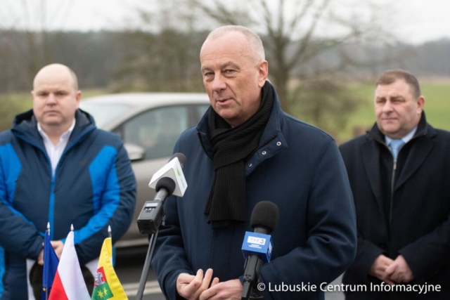 Podsumowanie projektu „Rozbudowa drogi wojewódzkiej nr 295 w miejscowości Miodnica”  zrealizowane w ramach programu RPO 2014-2020. fot. Tomasz Browarczyk