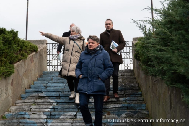 Konferencja prasowa nt. amfiteatru w Zielonej Górze Konferencja prasowa nt. amfiteatru w Zielonej Górze