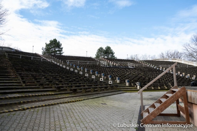 Konferencja prasowa nt. amfiteatru w Zielonej Górze Konferencja prasowa nt. amfiteatru w Zielonej Górze