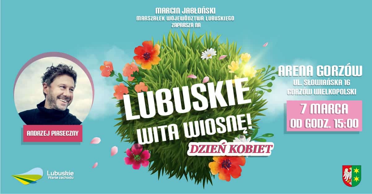 grafika wydarzenia Dzień Kobiet na Arenie Gorzów Zdrowie Kultura i Rozrywka