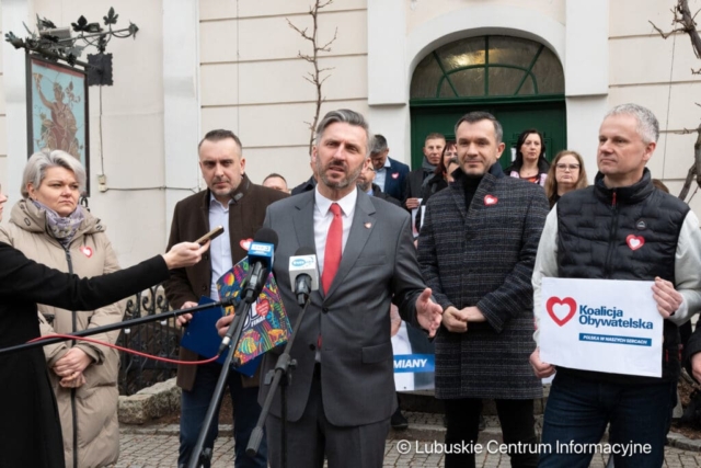 Rejestracja komitetu KO do Rady Miasta Zielona Góra - 01.03.2024