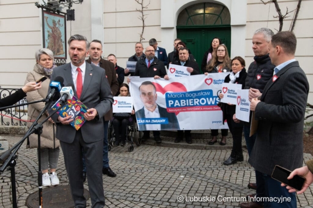 Rejestracja komitetu KO do Rady Miasta Zielona Góra - 01.03.2024