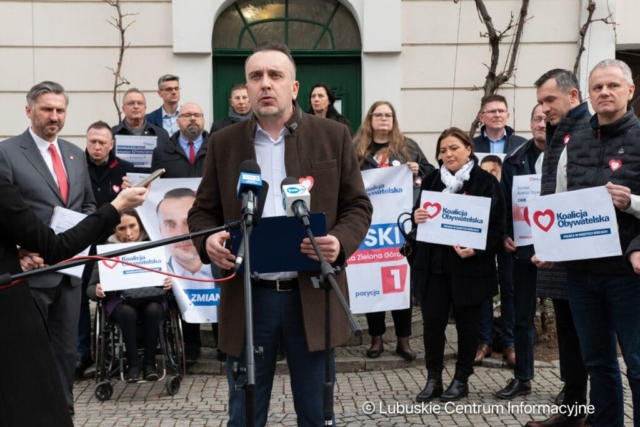 Rejestracja komitetu KO do Rady Miasta Zielona Góra - 01.03.2024