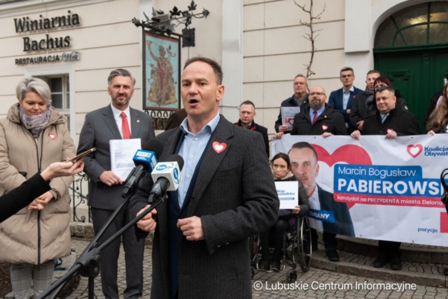 Rejestracja komitetu KO do Rady Miasta Zielona Góra - 01.03.2024