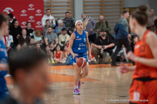 Mecz KGHM Polkowice -  PolskaStrefaInwestycji Enea AJP Gorzow Wielkopolski pierwszy mecz finalowy 12.03.2024