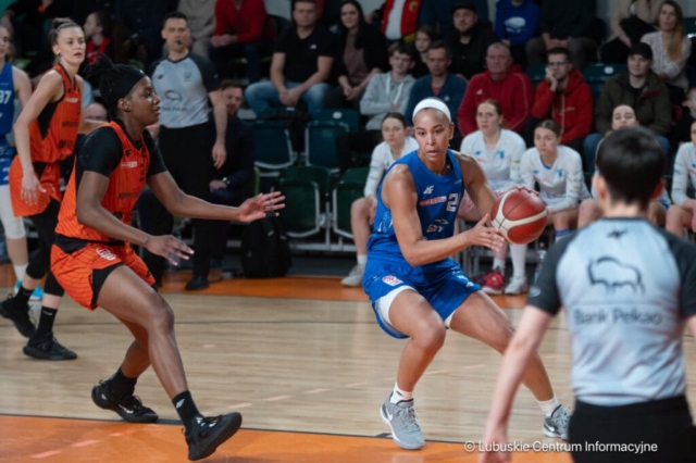 Mecz KGHM Polkowice -  PolskaStrefaInwestycji Enea AJP Gorzow Wielkopolski pierwszy mecz finalowy 12.03.2024