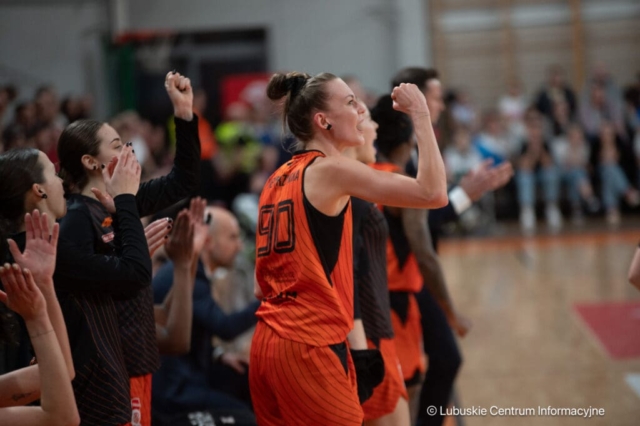 Mecz KGHM Polkowice -  PolskaStrefaInwestycji Enea AJP Gorzow Wielkopolski pierwszy mecz finalowy 12.03.2024