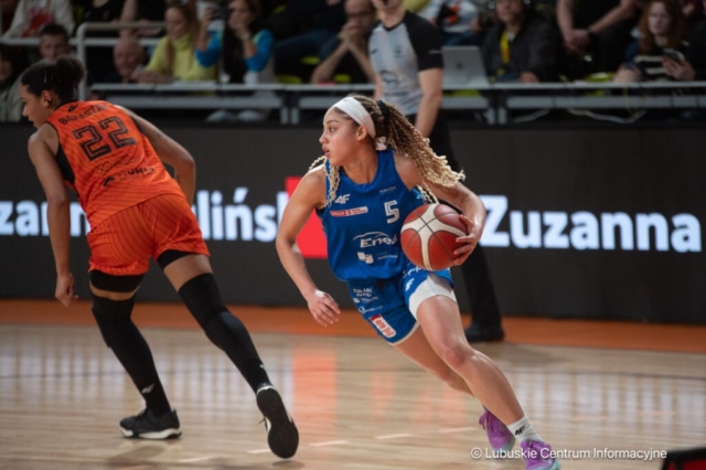 Mecz KGHM Polkowice -  PolskaStrefaInwestycji Enea AJP Gorzow Wielkopolski pierwszy mecz finalowy 12.03.2024