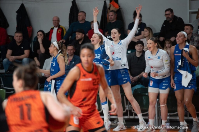 Mecz KGHM Polkowice -  PolskaStrefaInwestycji Enea AJP Gorzow Wielkopolski pierwszy mecz finalowy 12.03.2024