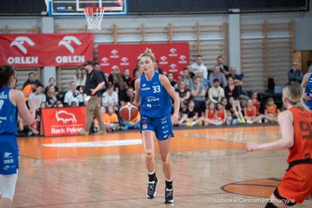 Mecz KGHM Polkowice -  PolskaStrefaInwestycji Enea AJP Gorzow Wielkopolski pierwszy mecz finalowy 12.03.2024