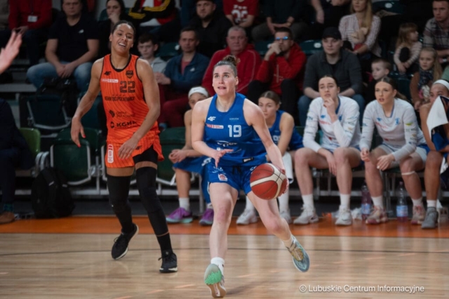 Mecz KGHM Polkowice -  PolskaStrefaInwestycji Enea AJP Gorzow Wielkopolski pierwszy mecz finalowy 12.03.2024