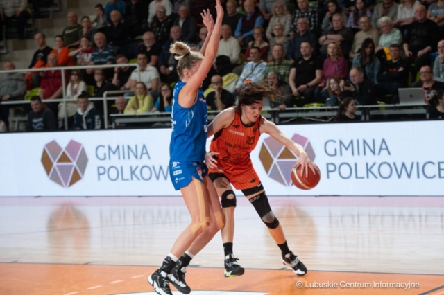 Mecz KGHM Polkowice -  PolskaStrefaInwestycji Enea AJP Gorzow Wielkopolski pierwszy mecz finalowy 12.03.2024