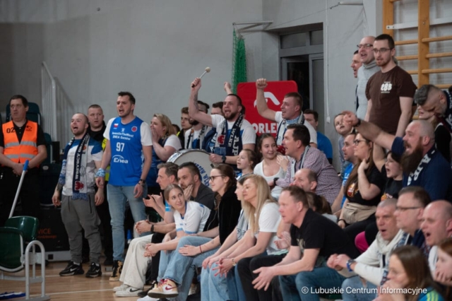 Mecz KGHM Polkowice -  PolskaStrefaInwestycji Enea AJP Gorzow Wielkopolski pierwszy mecz finalowy 12.03.2024