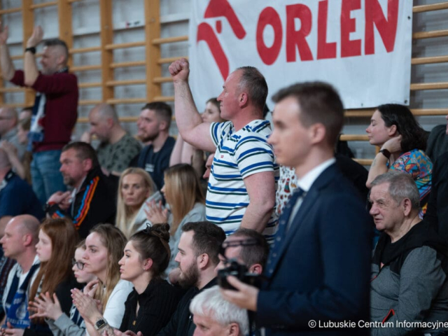 Mecz KGHM Polkowice -  PolskaStrefaInwestycji Enea AJP Gorzow Wielkopolski pierwszy mecz finalowy 12.03.2024