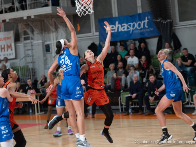 Mecz KGHM Polkowice -  PolskaStrefaInwestycji Enea AJP Gorzow Wielkopolski pierwszy mecz finalowy 12.03.2024