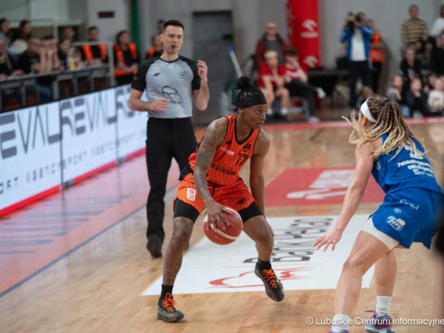 Mecz KGHM Polkowice -  PolskaStrefaInwestycji Enea AJP Gorzow Wielkopolski pierwszy mecz finalowy 12.03.2024