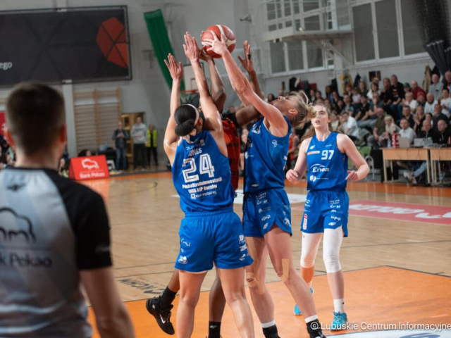 Mecz KGHM Polkowice -  PolskaStrefaInwestycji Enea AJP Gorzow Wielkopolski pierwszy mecz finalowy 12.03.2024