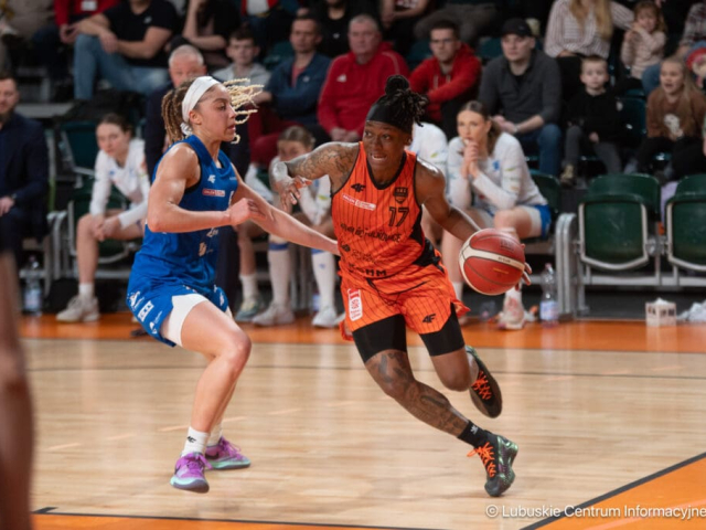 Mecz KGHM Polkowice -  PolskaStrefaInwestycji Enea AJP Gorzow Wielkopolski pierwszy mecz finalowy 12.03.2024