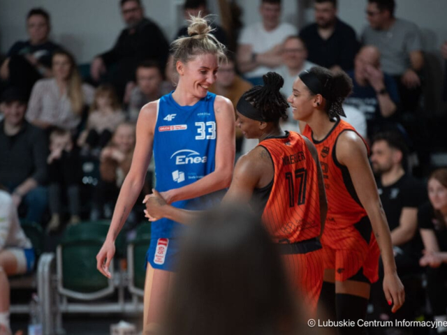 Mecz KGHM Polkowice -  PolskaStrefaInwestycji Enea AJP Gorzow Wielkopolski pierwszy mecz finalowy 12.03.2024