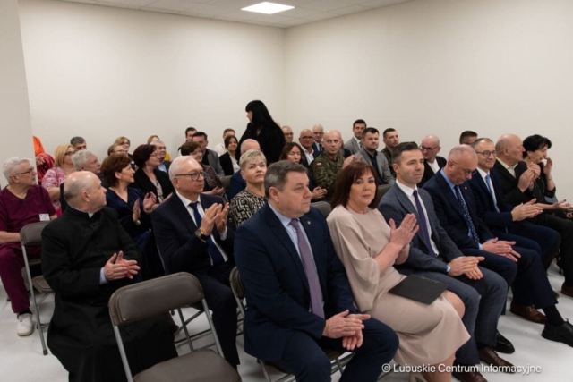 Uroczyste otwarcie nowej pracowni tomografii komputerowej w szpitalu w Krośnie Odrzańskim. 25.03.2024
