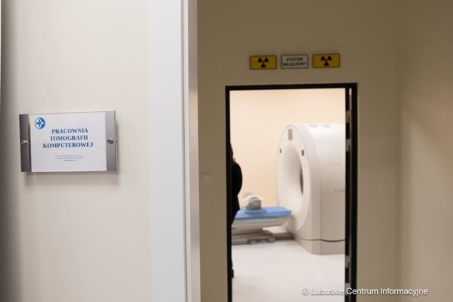 Uroczyste otwarcie nowej pracowni tomografii komputerowej w szpitalu w Krośnie Odrzańskim. 25.03.2024