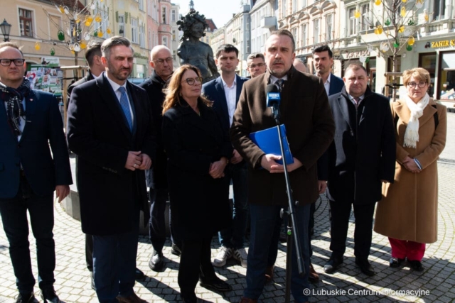 Wizyta Marszałkiki Senatu Małgorzaty Kidawy-Błońskiej w Zielonej Górze. 26.03.2024