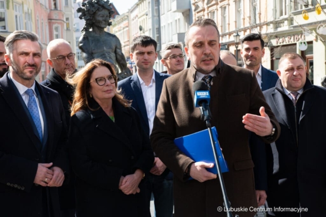 Wizyta Marszałkiki Senatu Małgorzaty Kidawy-Błońskiej w Zielonej Górze. 26.03.2024