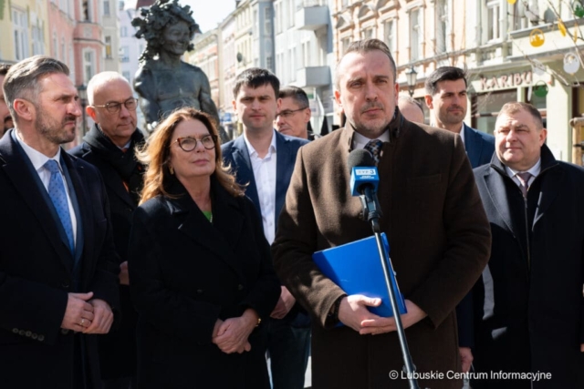 Wizyta Marszałkiki Senatu Małgorzaty Kidawy-Błońskiej w Zielonej Górze. 26.03.2024