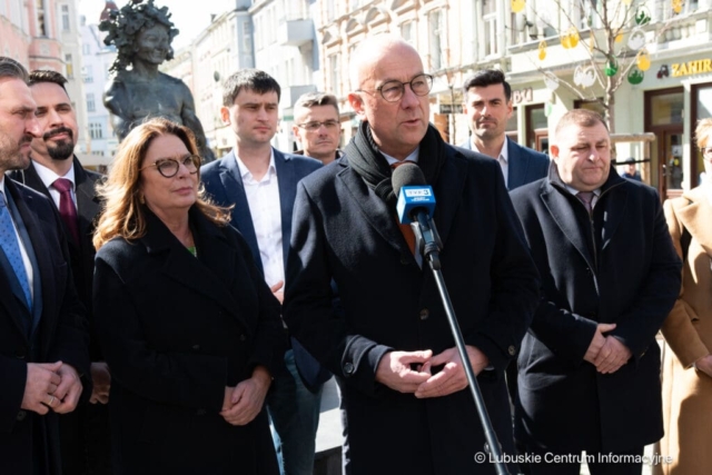 Wizyta Marszałkiki Senatu Małgorzaty Kidawy-Błońskiej w Zielonej Górze. 26.03.2024