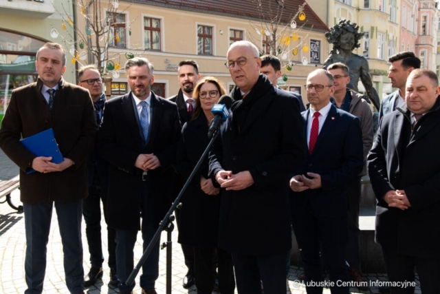 Wizyta Marszałkiki Senatu Małgorzaty Kidawy-Błońskiej w Zielonej Górze. 26.03.2024