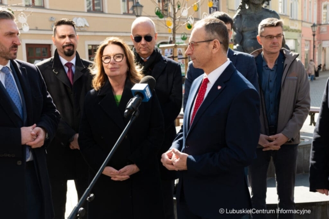 Wizyta Marszałkiki Senatu Małgorzaty Kidawy-Błońskiej w Zielonej Górze. 26.03.2024