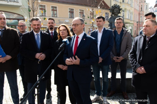 Wizyta Marszałkiki Senatu Małgorzaty Kidawy-Błońskiej w Zielonej Górze. 26.03.2024