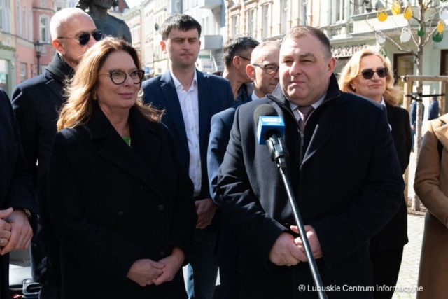 Wizyta Marszałkiki Senatu Małgorzaty Kidawy-Błońskiej w Zielonej Górze. 26.03.2024