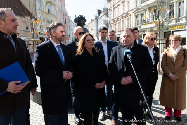 Wizyta Marszałkiki Senatu Małgorzaty Kidawy-Błońskiej w Zielonej Górze. 26.03.2024