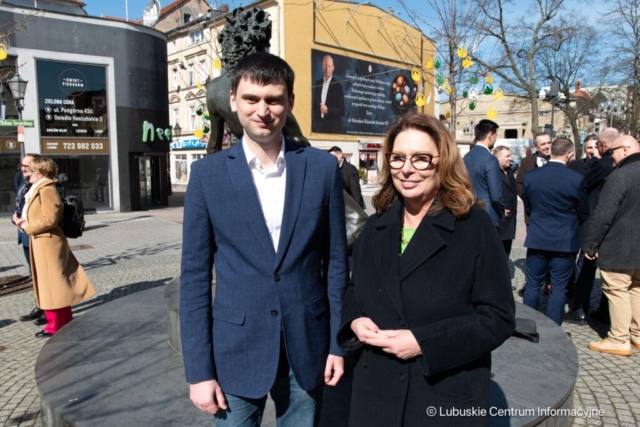 Wizyta Marszałkiki Senatu Małgorzaty Kidawy-Błońskiej w Zielonej Górze. 26.03.2024