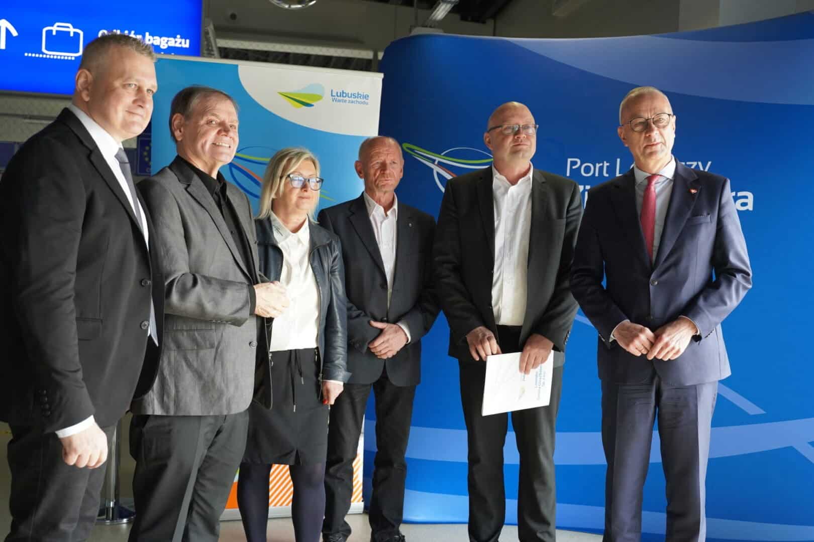   Lotniska w Babimoście i Berlinie będą współpracować WIDEO