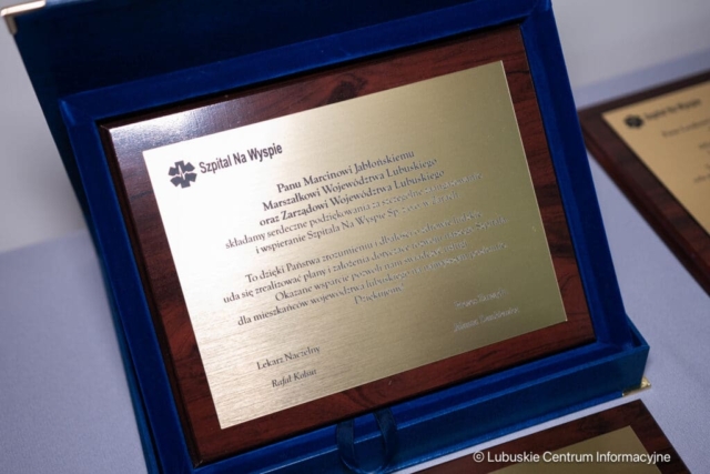 Rozbudowa szpitala na wyspie w Żarach. 03.04.2024