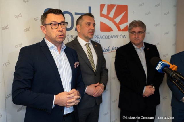Konferencja prasowa Marcina Pabierowskiego z OPZL. 12.04.2024