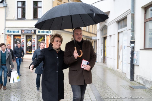 Konferencja Marcina Pabierowskiego z Aleksandrą Gajewską, Hanną Zdanowską i Jackiem Karnowski. 19.04.2024