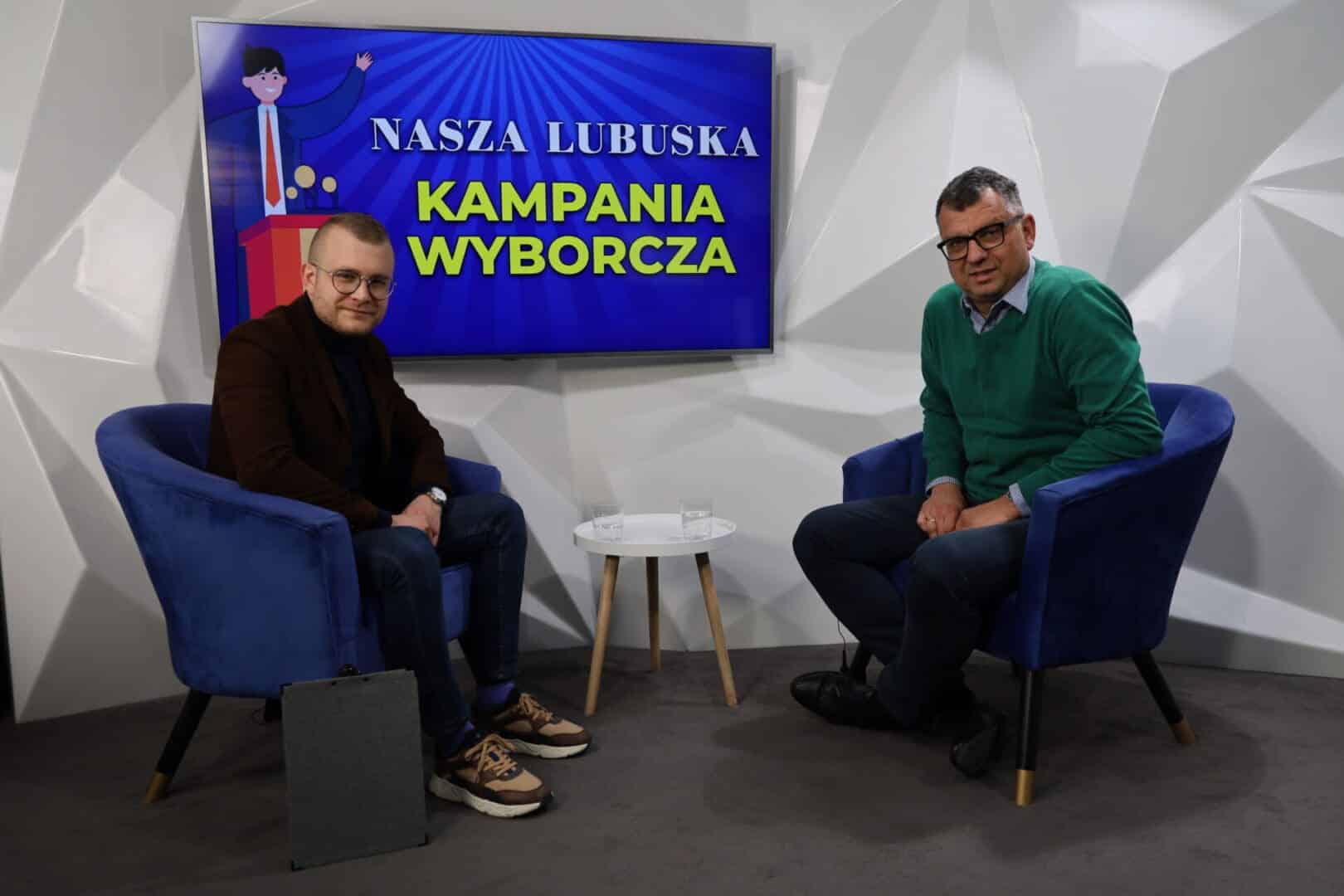   Adam Urbaniak Zielonogórzanie potrzebują zmiany i na tę zmianę czekają Chcą przewietrzenia urzędu i powiewu świeżości WIDEO