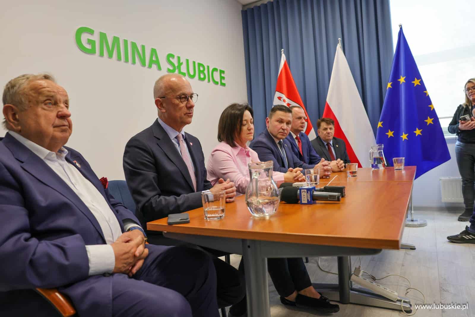 KONFERENCJA PRASOWA   PRACE NAD OBWODNICĄ SŁUBIC  Będzie przetarg na studium dla obwodnicy Słubic WIDEO