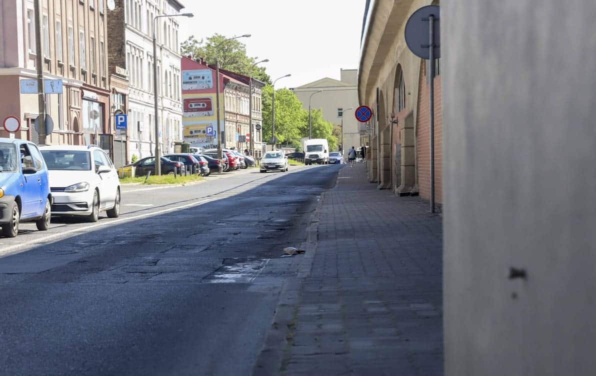 Spichrzowa Rusza remont ostatniego odcinka Spichrzowej Co kryje ulica WIDEO