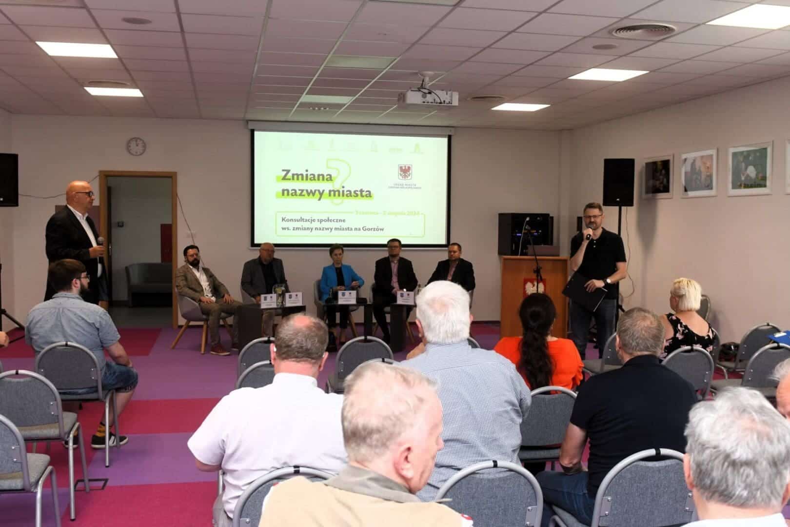 miasto Ostatnie spotkanie konsultacyjne dot zmiany nazwy miasta za nami