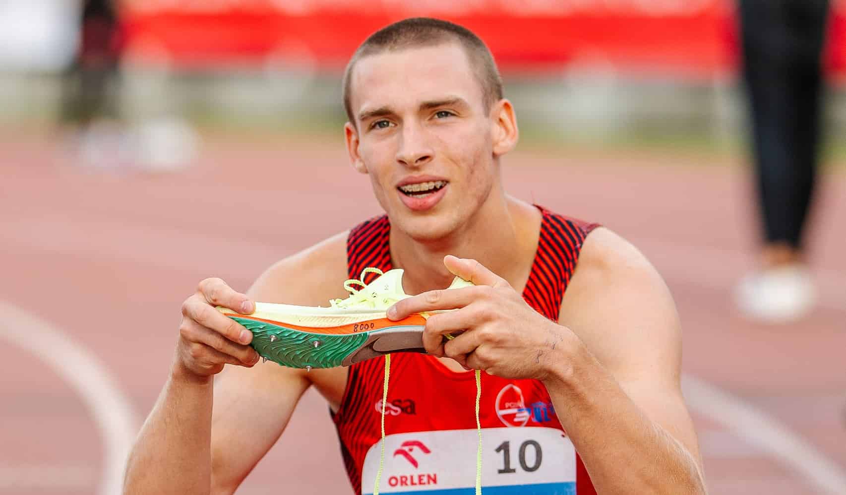 Hubert Młody człowiek w sportowej koszulce Hubert Trościanka Za dwa lata będę bardziej cieszył się z wyników ROZMOWA