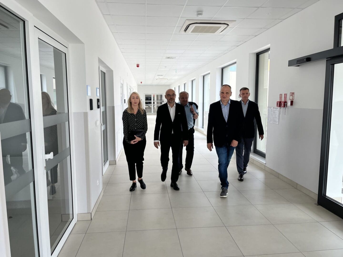 prezes NFZ w Gorzowie Wlkp  Prezes NFZ z wizytą w gorzowskim szpitalu Jego rozwój leży mi na sercu