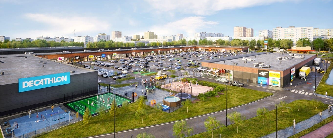 Park handlowy Big Gorzów   wizualizacja  Największy park handlowy w Lubuskiem zmienia nazwę