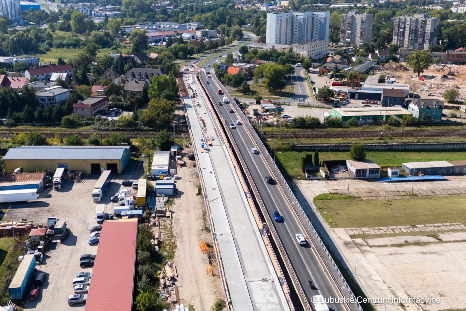   Ruch na wiadukcie na ul Zjednoczenia znów dwustronny
