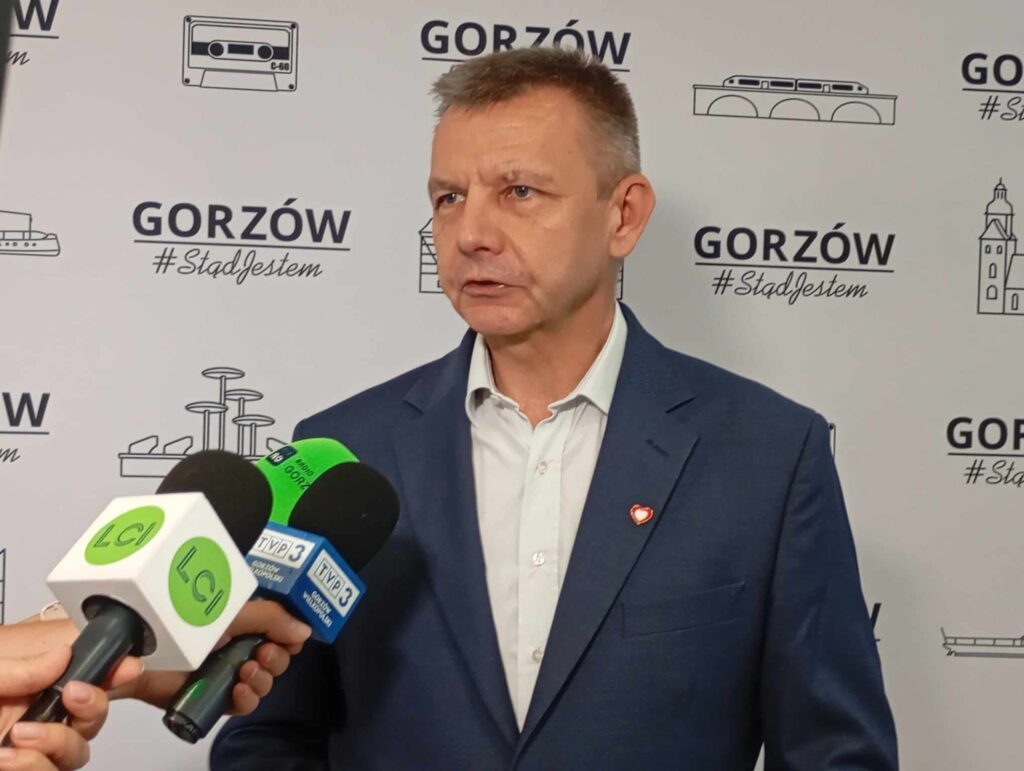 Przewodniczący Rady Miasta Gorzowa Wlkp. Robert Surowiec.