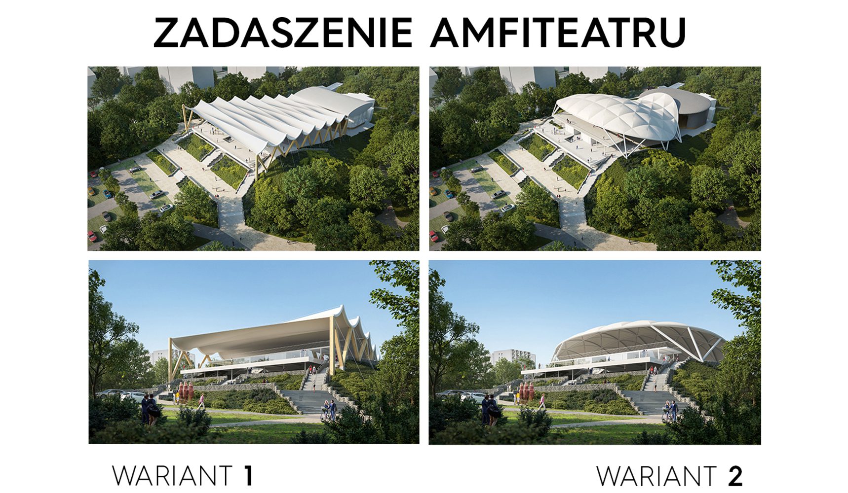 Amfiteatr w Zielonej Górze  To zielonogórzanie mają zdecydować jak będzie wyglądał nowy amfiteatr