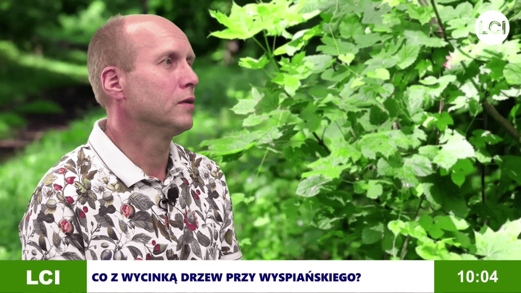 Dr Piotr Reda w studiu LCI